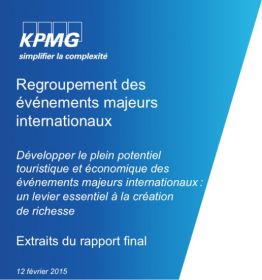 Faits saillants du rapport KPMG sur les événements majeurs internationaux